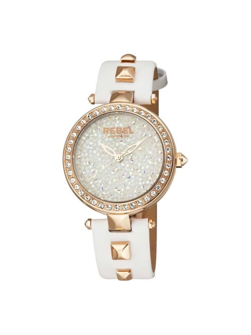 NWT Rebel Rockaway Parkway White Dial Ladies Watch